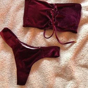 magenta bikini